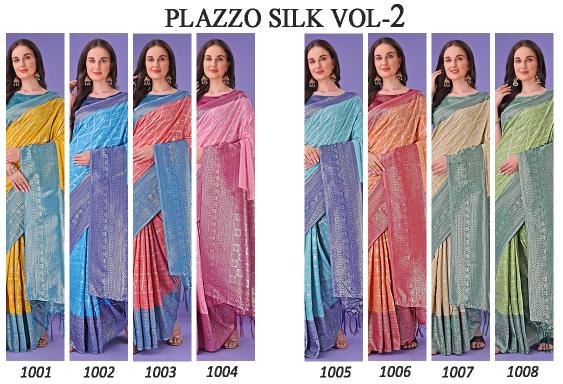 Dazira Plazzo Silk Vol 2 catalog wholesale silk saree shops in surat