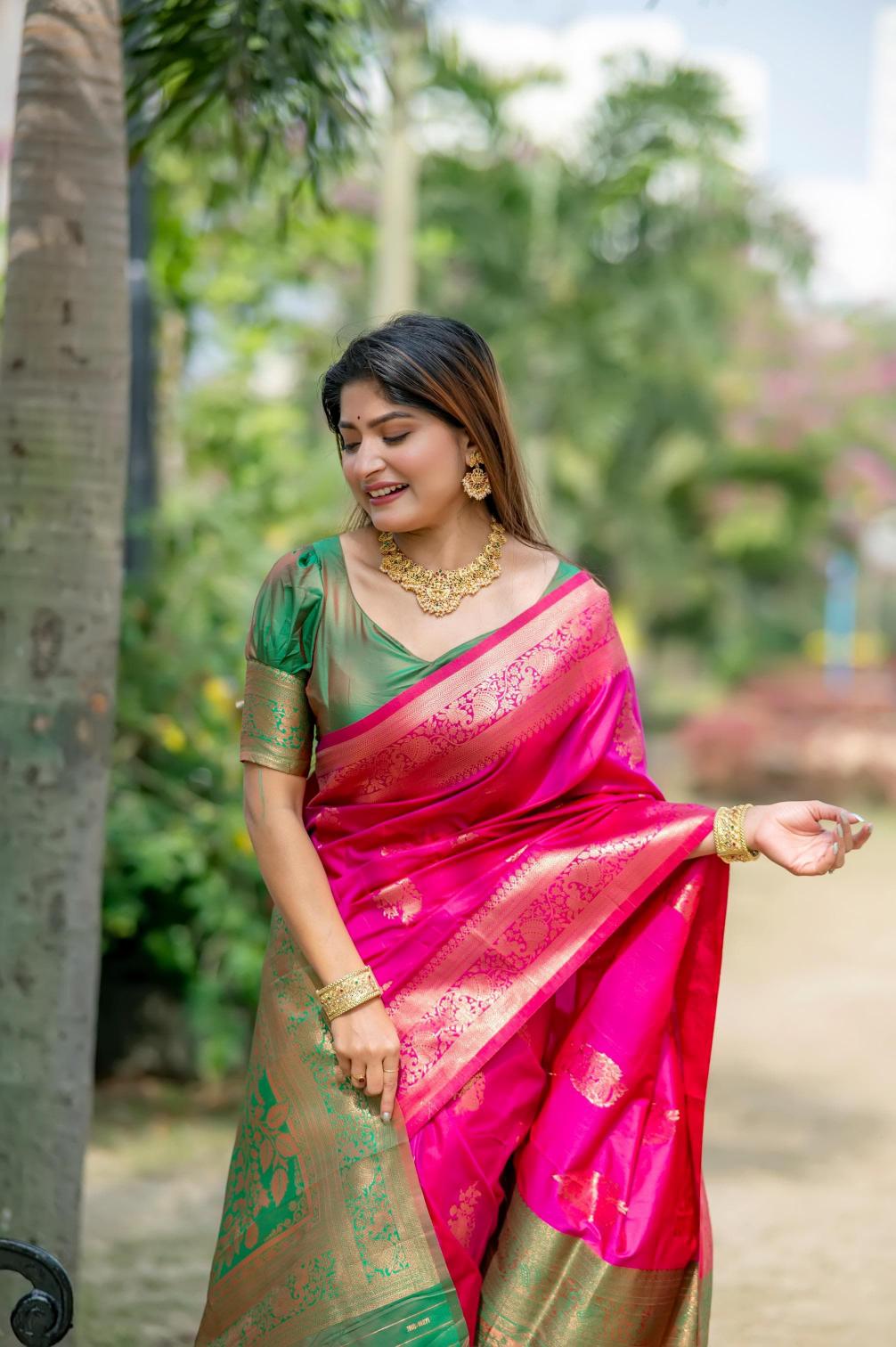Dazira Premium Soft Banarasi Katan Silk catalog sarees of southern india
