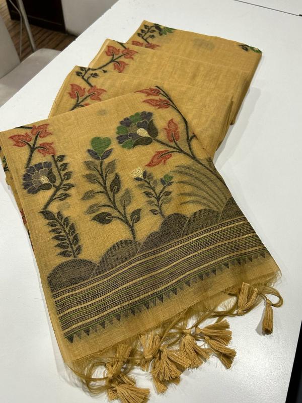 Dazira Premium soft muga Cotton vol 10 Catalog bombay market surat saree price