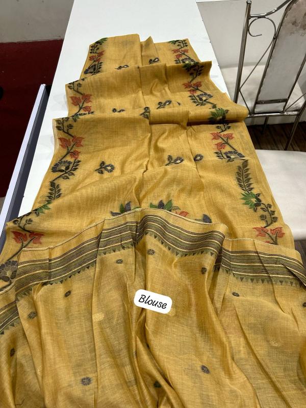 Dazira Premium soft muga Cotton vol 10 Catalog bombay market surat saree price