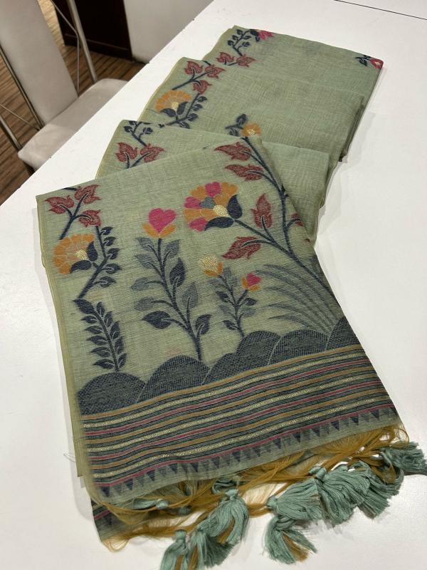 Dazira Premium soft muga Cotton vol 10 Catalog bombay market surat saree price