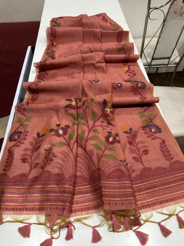 Dazira Premium soft muga Cotton vol 10 Catalog bombay market surat saree price