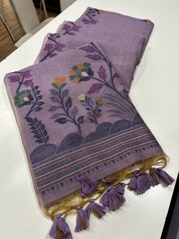 Dazira Premium soft muga Cotton vol 10 Catalog bombay market surat saree price