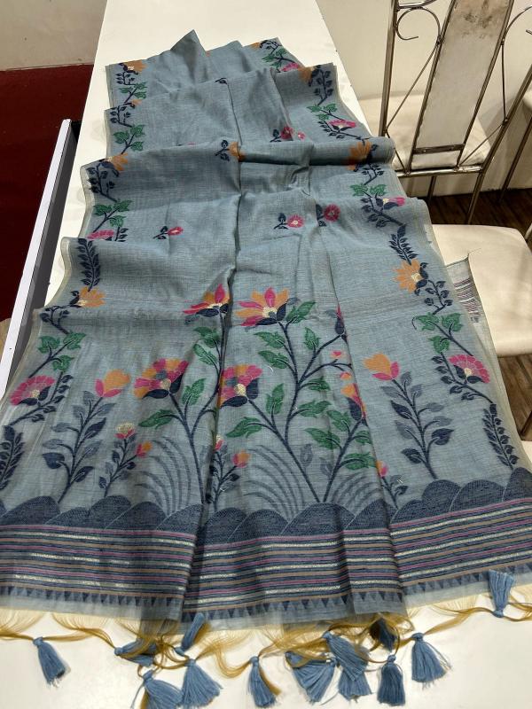 Dazira Premium soft muga Cotton vol 10 Catalog bombay market surat saree price