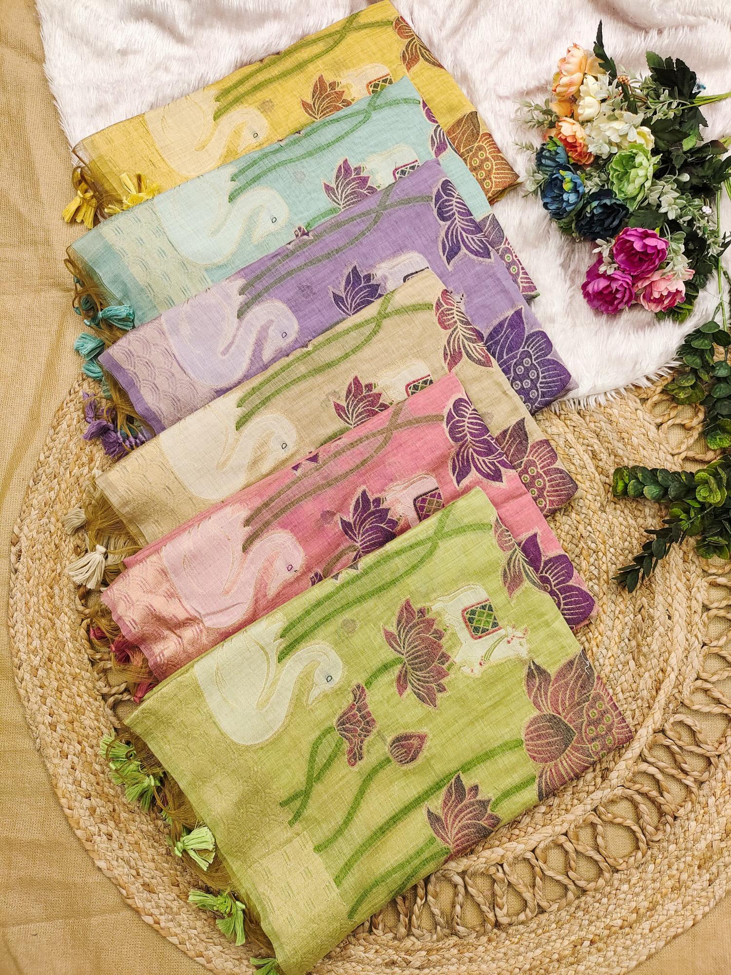 Dazira Premium soft muga Cotton vol 11 Catalog online sarees in surat cottondunia