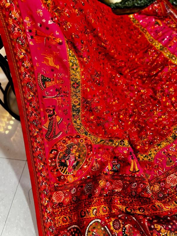 Dazira Pure n Soft Rajwadi pashmina Vol 4 Catalog saree shops in surat india