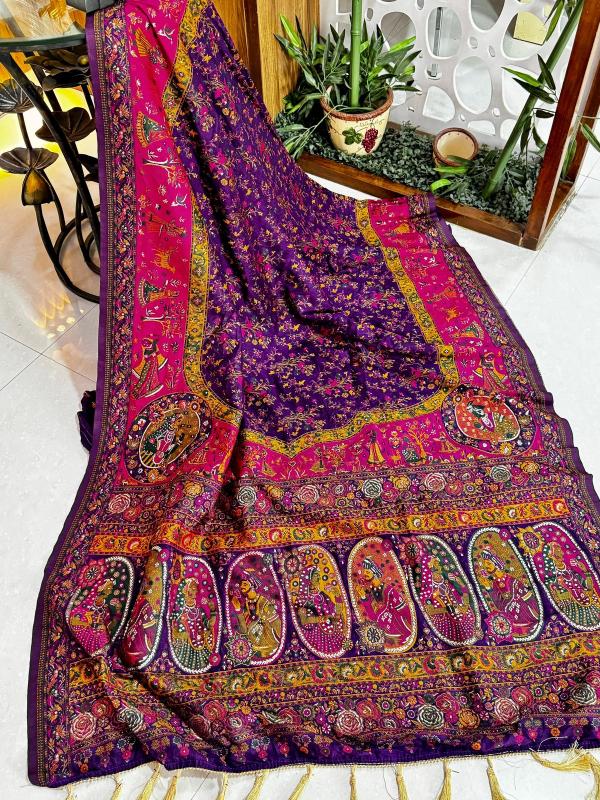 Dazira Pure n Soft Rajwadi pashmina Vol 4 Catalog saree shops in surat india
