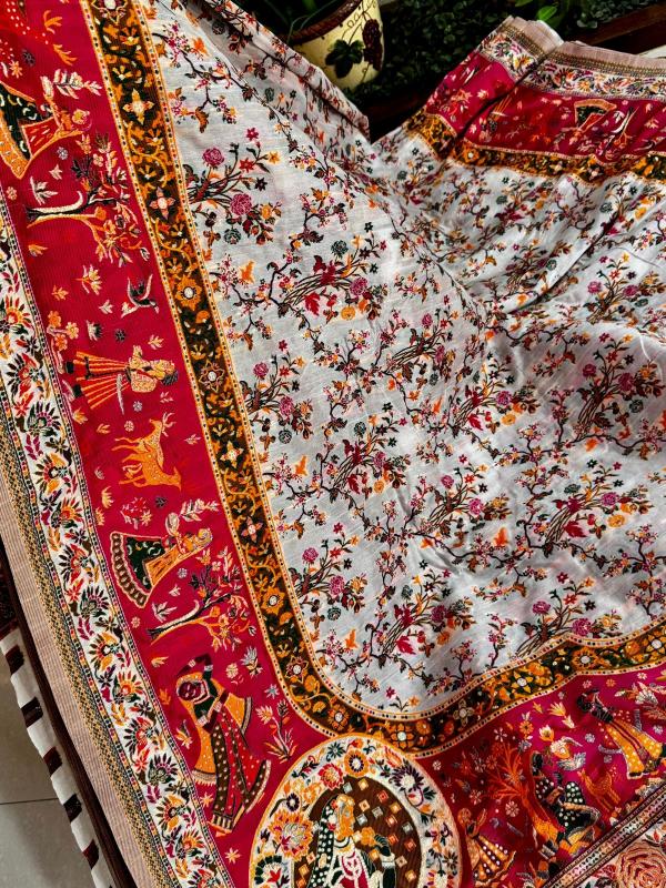 Dazira Pure n Soft Rajwadi pashmina Vol 4 Catalog saree shops in surat india