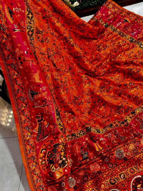 Dazira Pure n Soft Rajwadi pashmina Vol 4 Catalog saree shops in surat india