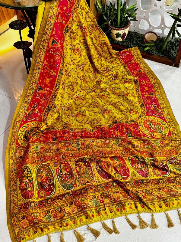 Dazira Pure n Soft Rajwadi pashmina Vol 4 Catalog saree shops in surat india