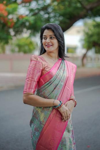 Dazira Pushpa Vol 5 catalog kanjivaram saree catalogue in surat
