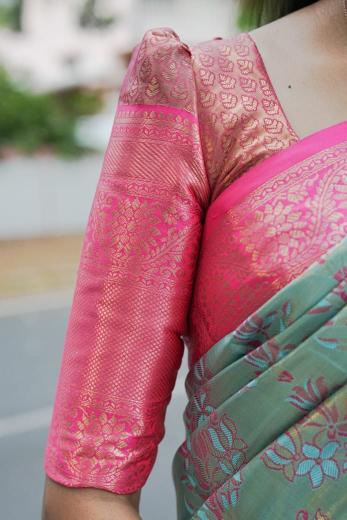 Dazira Pushpa Vol 5 catalog kanjivaram saree catalogue in surat
