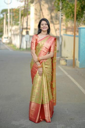 Dazira Pushpa Vol 5 catalog kanjivaram saree catalogue in surat