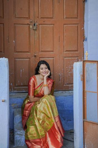 Dazira Pushpa Vol 5 catalog kanjivaram saree catalogue in surat
