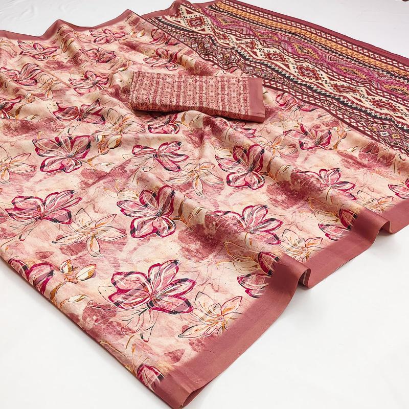 Dazira Soft Tushar Art Silk catalog surat saree catalogue