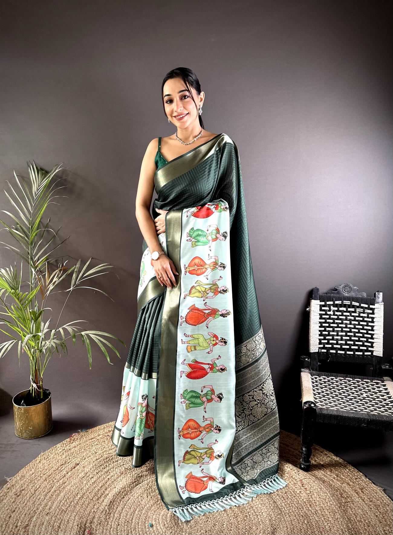 Dazira Zalak vol 1 catalog surat saree company