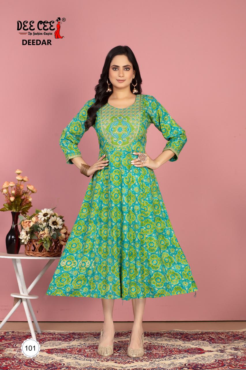 Deecee Deedar catalog pakistani long kurtis online in india