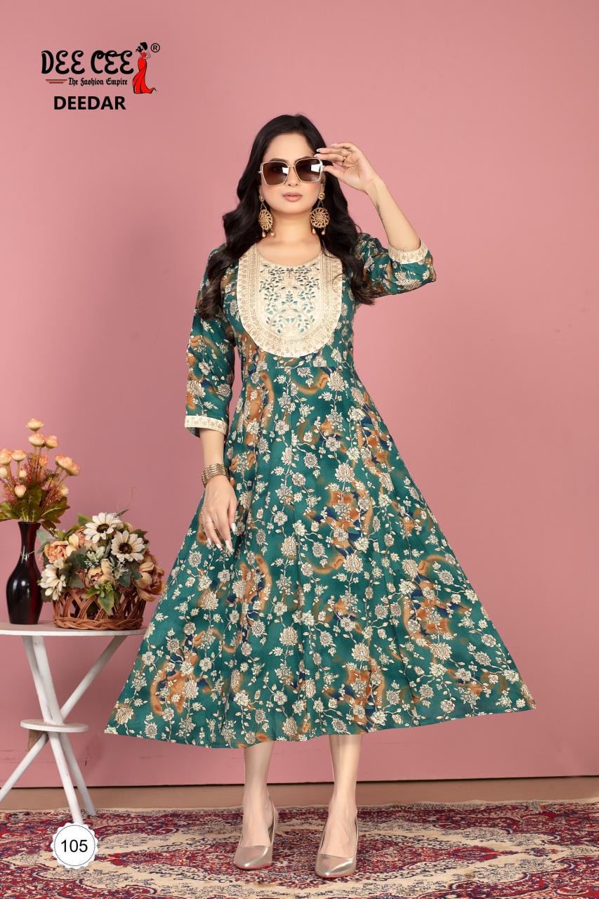 Deecee Deedar catalog pakistani long kurtis online in india