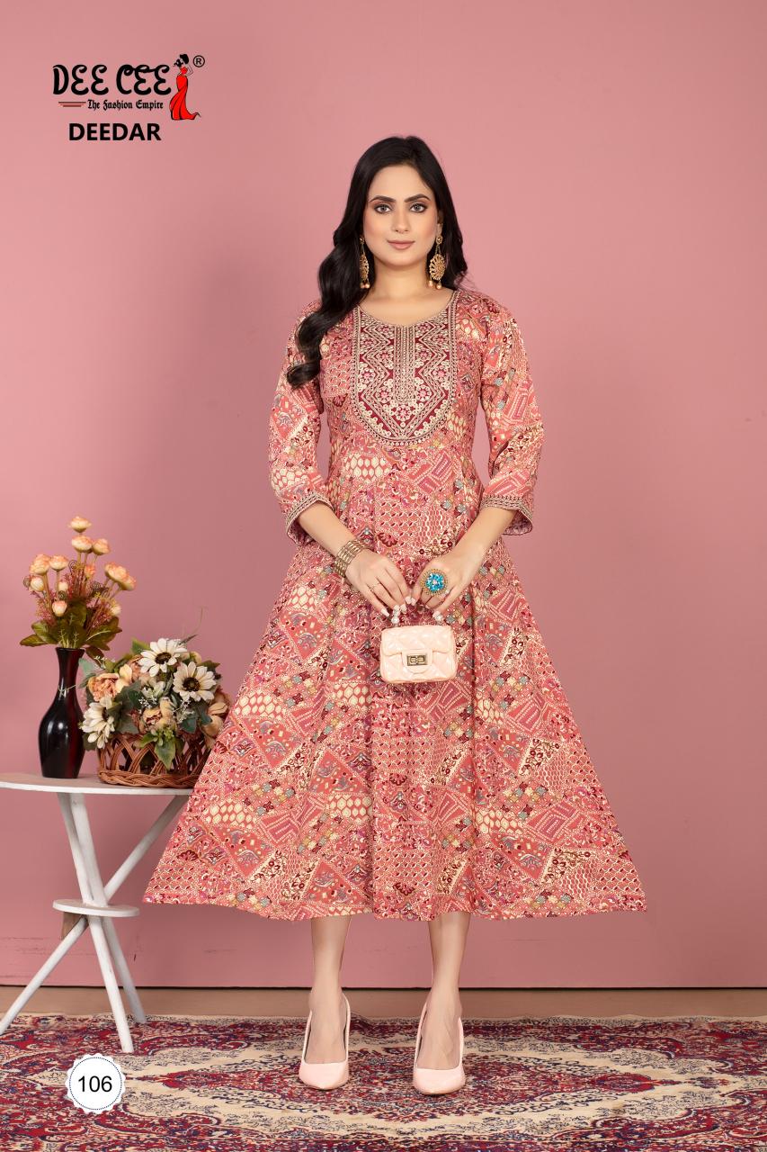 Deecee Deedar catalog pakistani long kurtis online in india