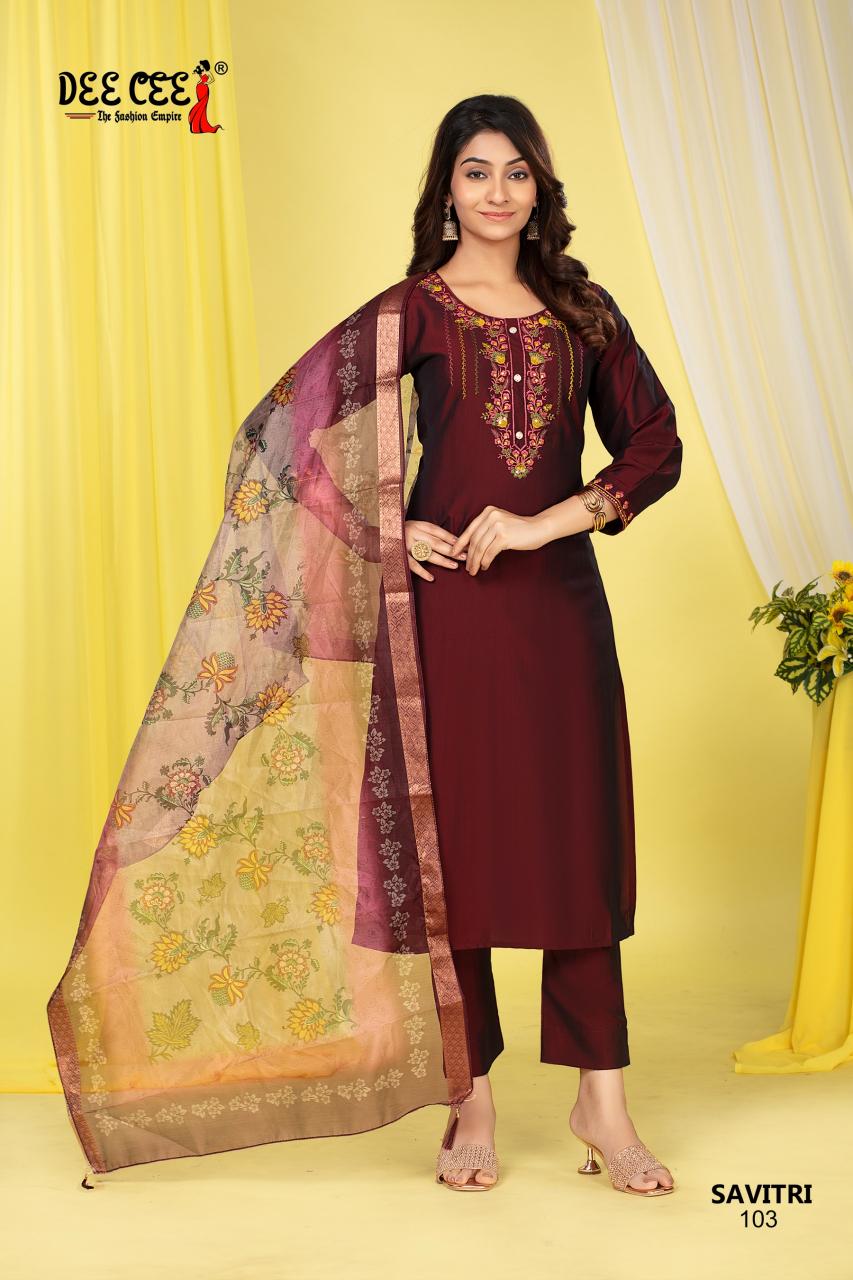 Deecee Savitri catalog designer kurtis india