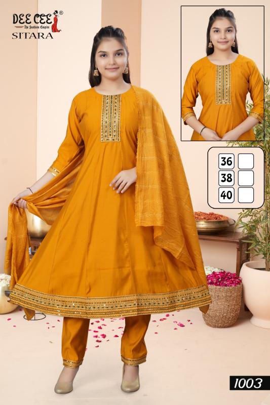 Deecee Sitara catalog ethnic wear for kids wholesale