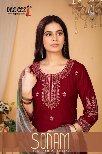 Deecee Sonam catalog kurti indian outfit