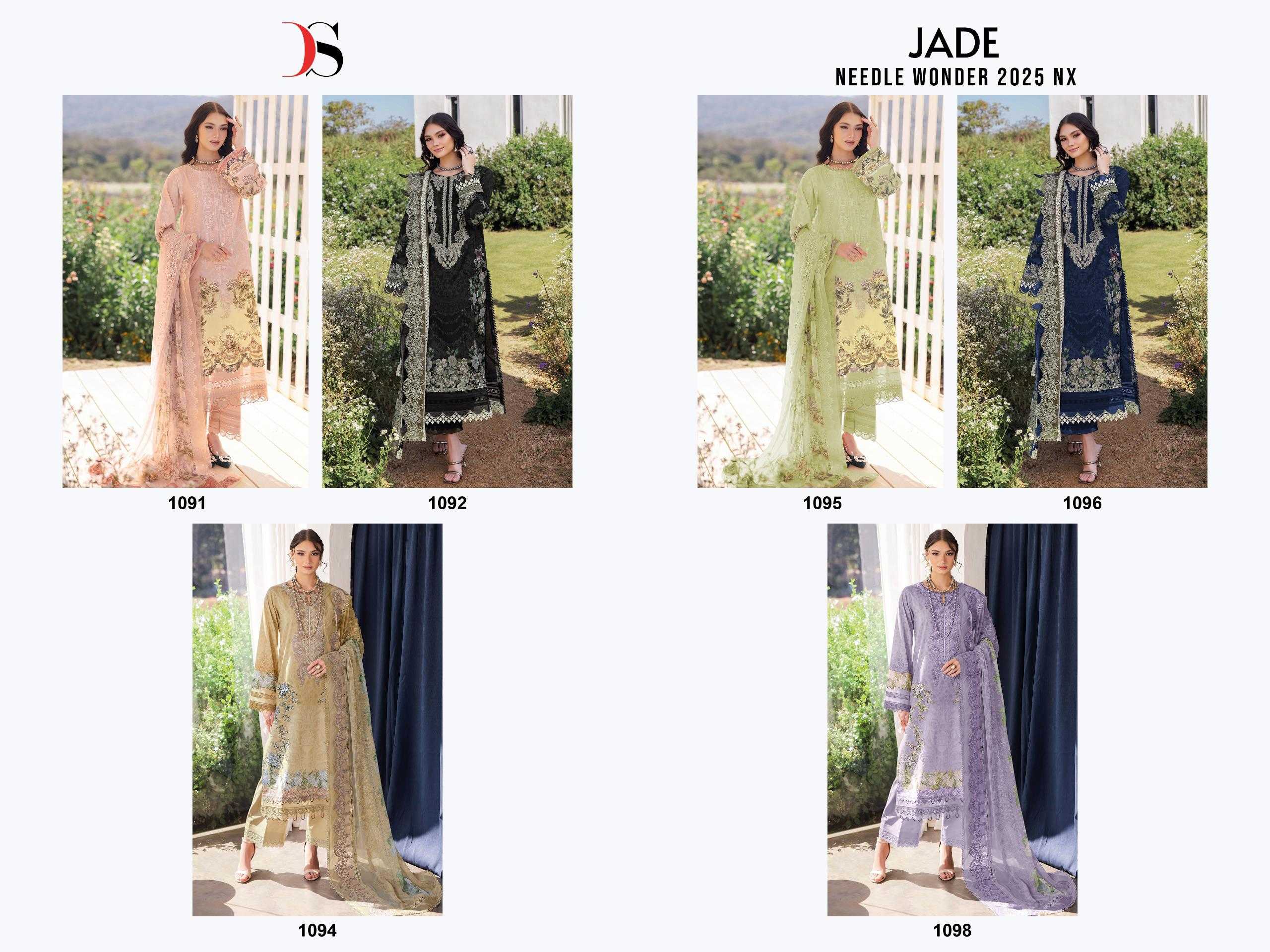 Deepsy Jade Niddle Wonder 25 Nx catalog Cotton Dupatta pakistani cotton suits on india
