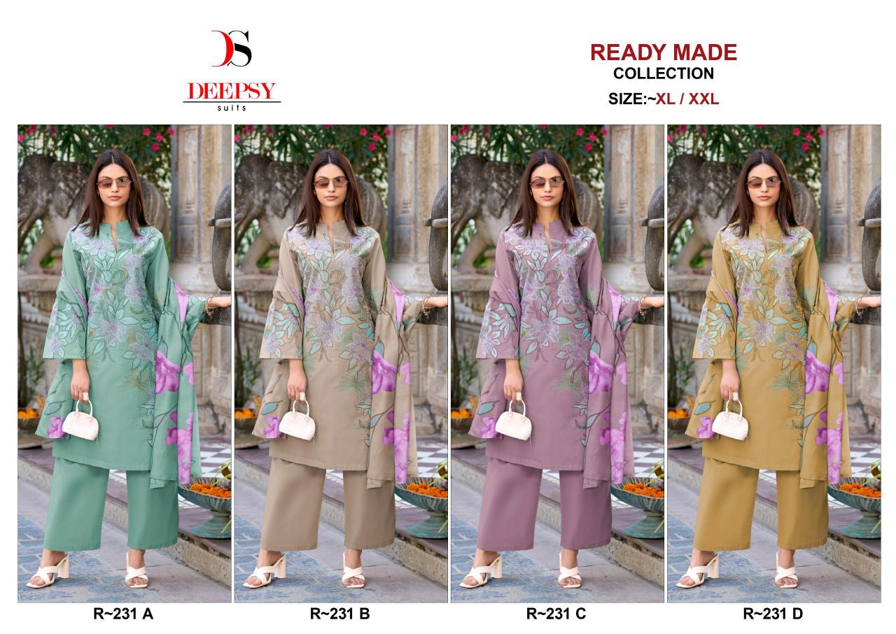 Deepsy R 231 Catalog pakistani suit design hd image