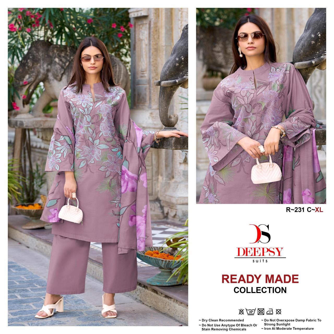 Deepsy R 231 Catalog pakistani suit design hd image