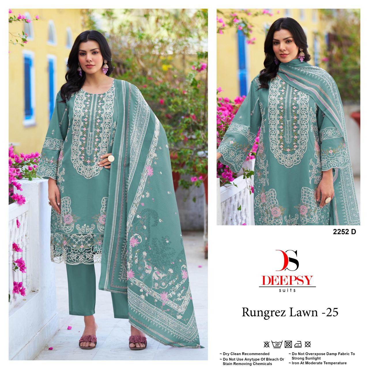 Deepsy Rungrez Lawn 25 Catalog pakistani cotton suits online shopping