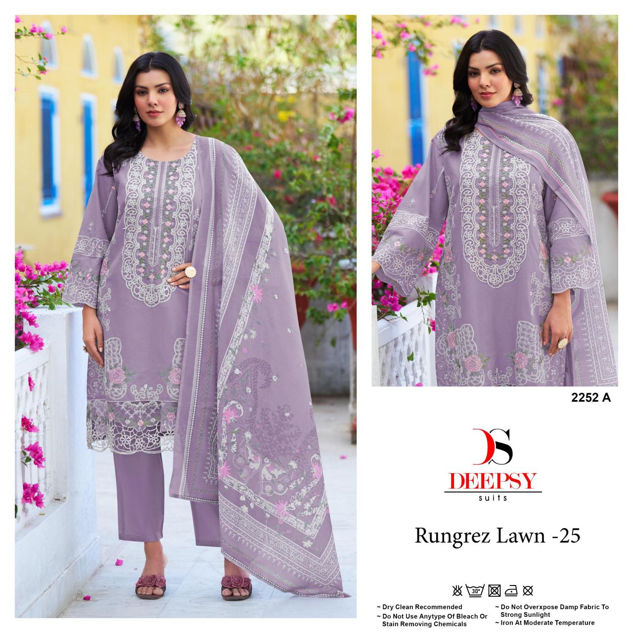 Deepsy Rungrez Lawn 25 Catalog pakistani cotton suits online shopping