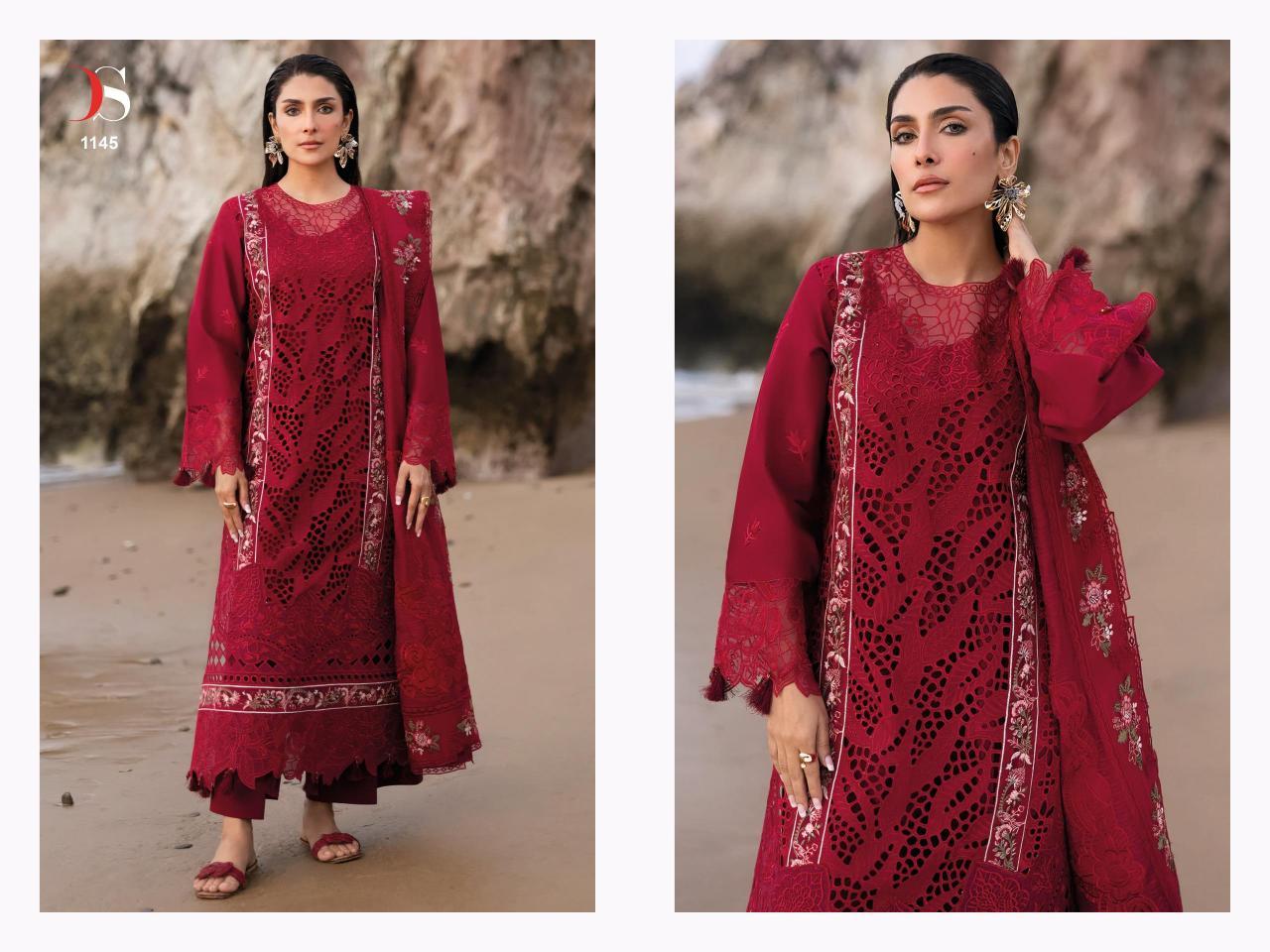 Deepsy Sirene Luxury Lawn 25 Catalog sharara suit pakistani uk
