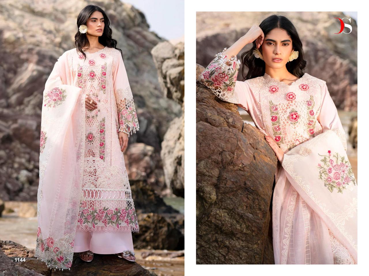 Deepsy Sirene Luxury Lawn 25 Catalog sharara suit pakistani uk