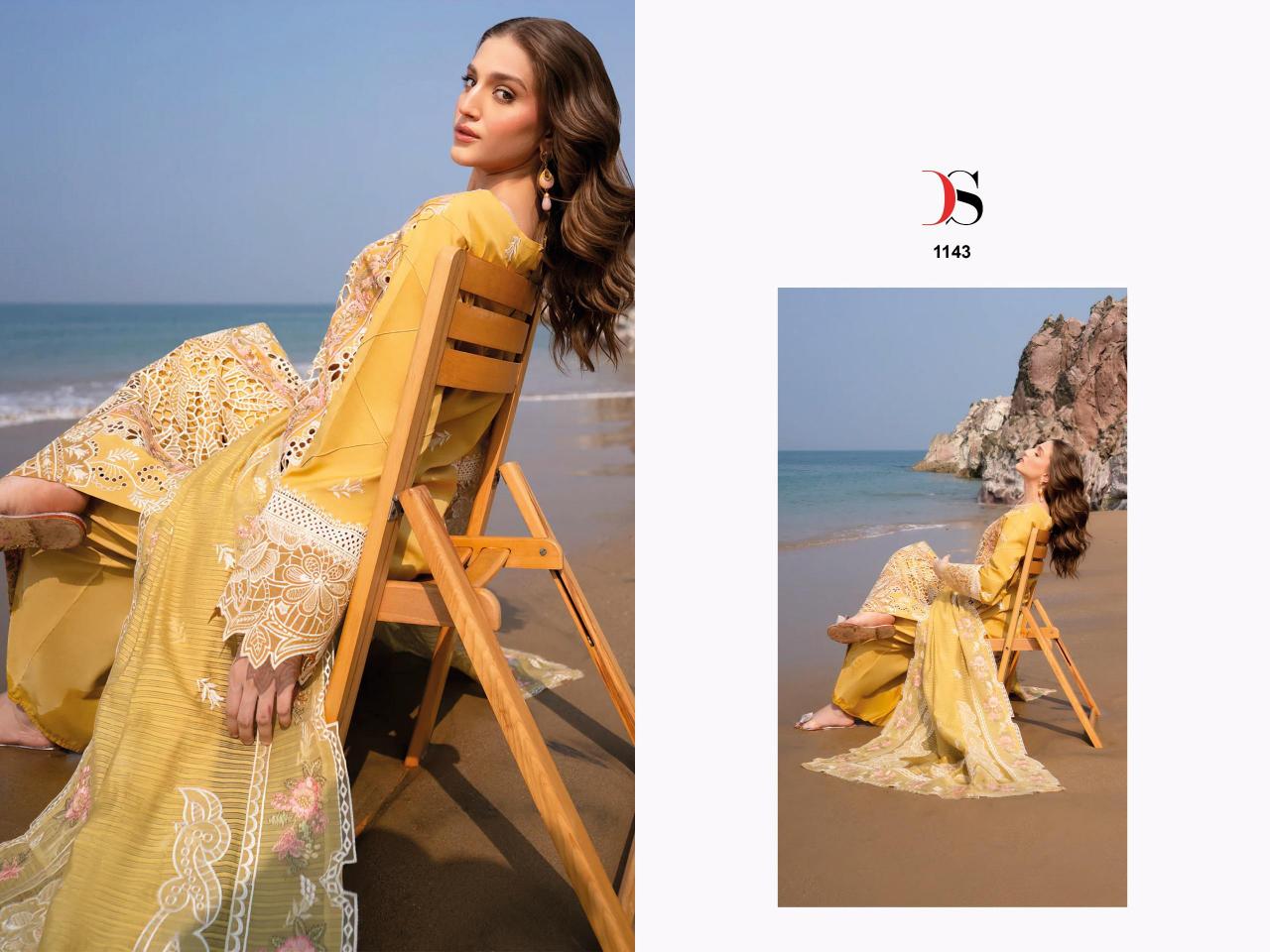 Deepsy Sirene Luxury Lawn 25 Catalog sharara suit pakistani uk