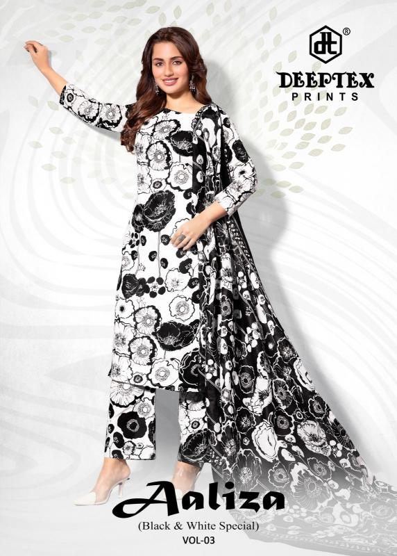 Deeptex Aaliza Vol-03 – Dress Material - Wholesale Catalog