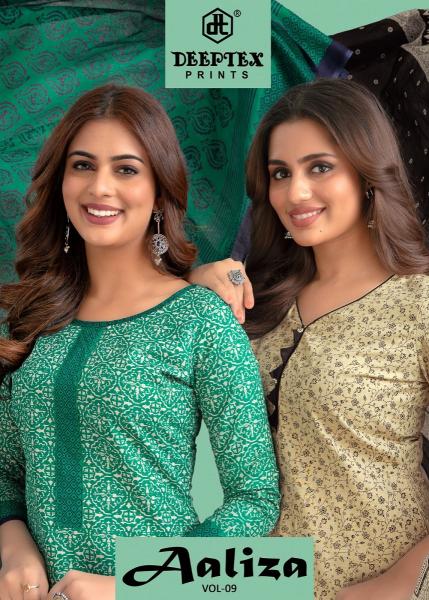 Deeptex Aaliza Vol-9 – Dress Material - Wholesale Catalog
