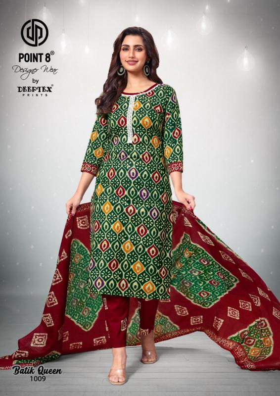 Deeptex Batik Queen Vol-1 – Kurti Pant With Dupatta - Wholesale Catalog