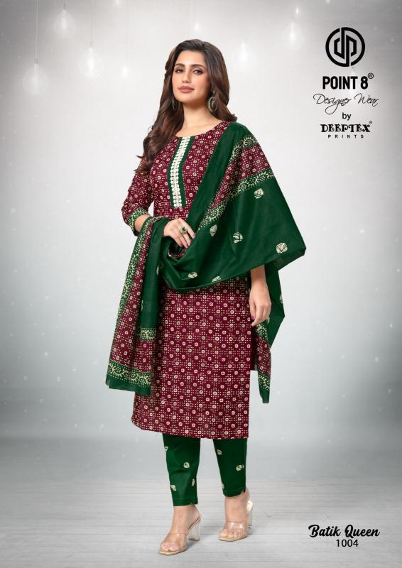 Deeptex Batik Queen Vol-1 – Kurti Pant With Dupatta - Wholesale Catalog