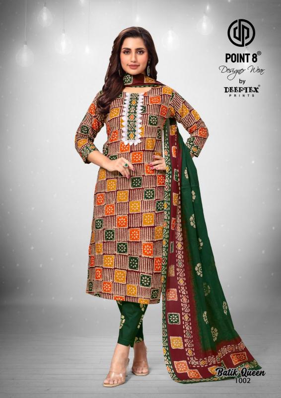 Deeptex Batik Queen Vol-1 – Kurti Pant With Dupatta - Wholesale Catalog