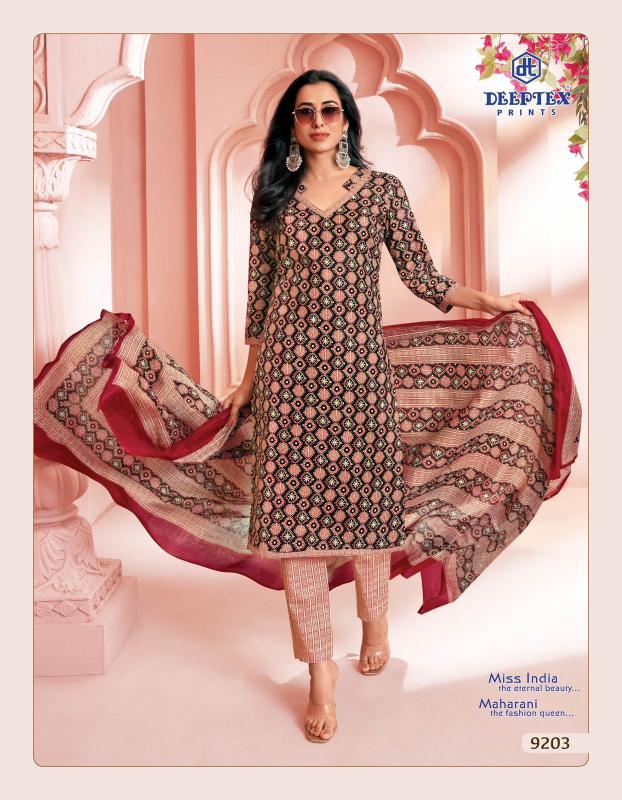 Deeptex Miss India Vol-92 – Dress Material - Wholesale Catalog