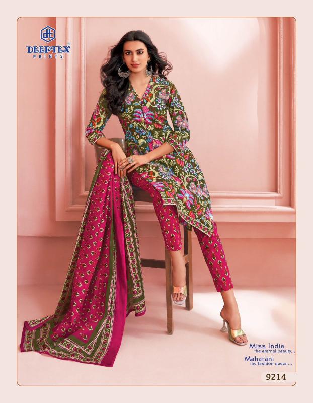 Deeptex Miss India Vol-92 – Dress Material - Wholesale Catalog
