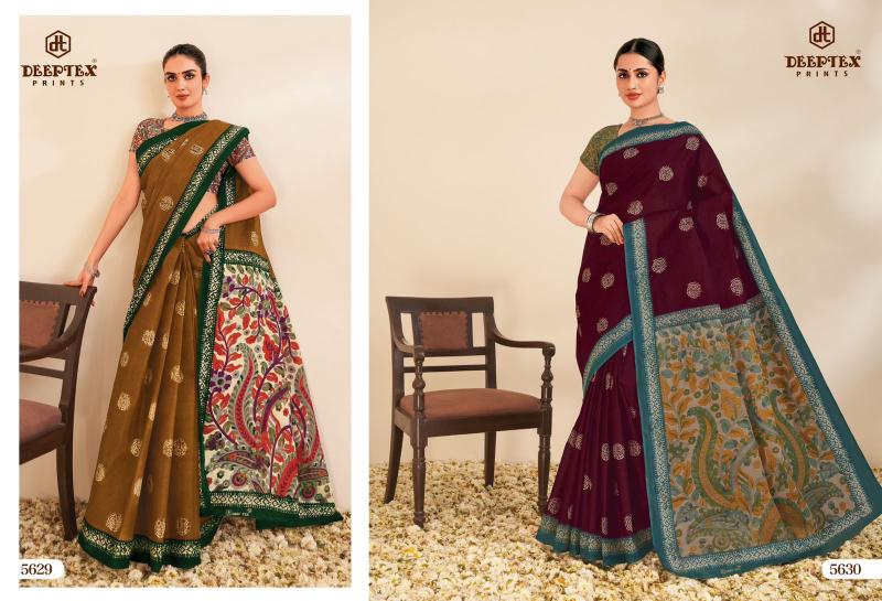 Deeptex Mother India Vol-56 – Cotton Sarees - Wholesale Catlog