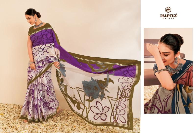 Deeptex Mother India Vol-56 – Cotton Sarees - Wholesale Catlog
