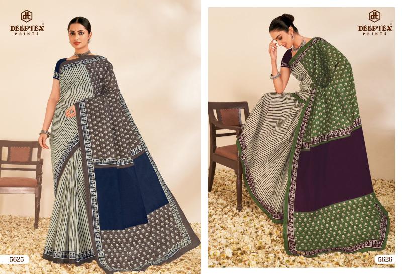 Deeptex Mother India Vol-56 – Cotton Sarees - Wholesale Catlog