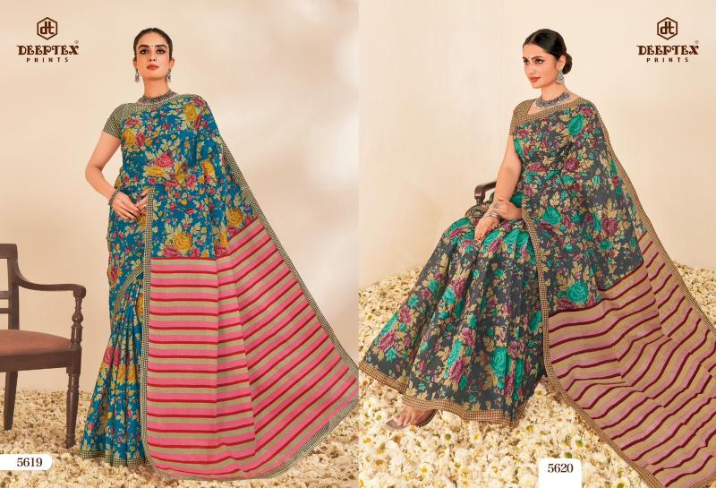 Deeptex Mother India Vol-56 – Cotton Sarees - Wholesale Catlog
