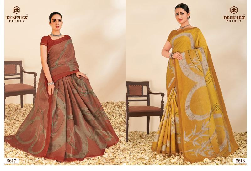 Deeptex Mother India Vol-56 – Cotton Sarees - Wholesale Catlog