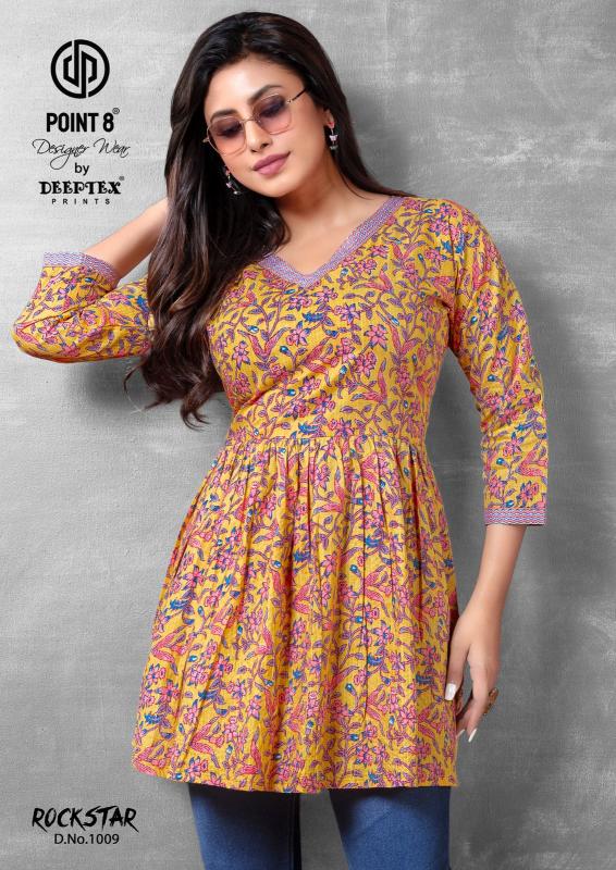 Deeptex RockStar Vol-1 – Short Tunic Tops - Wholesale Catalog