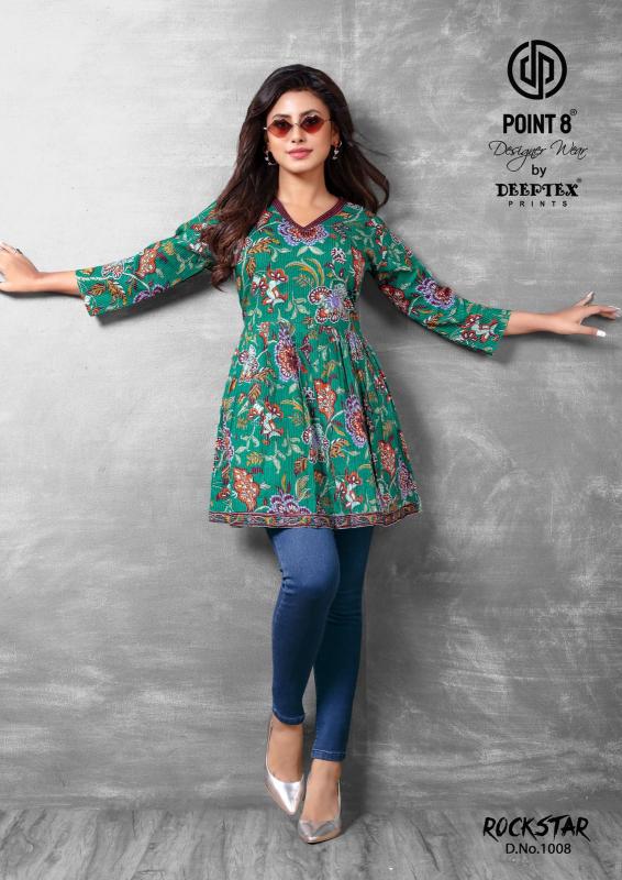 Deeptex RockStar Vol-1 – Short Tunic Tops - Wholesale Catalog