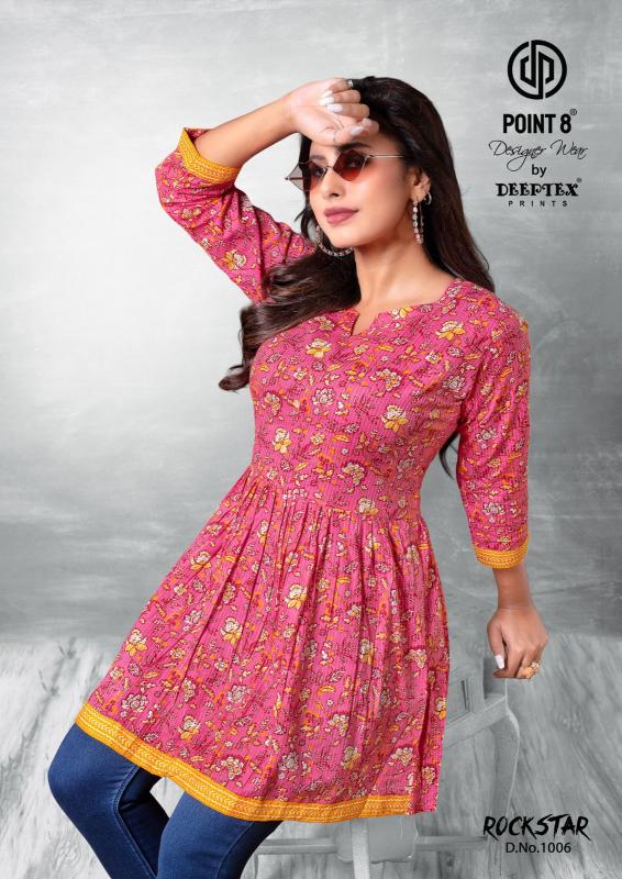 Deeptex RockStar Vol-1 – Short Tunic Tops - Wholesale Catalog