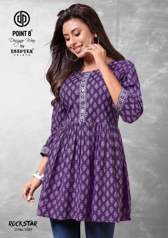 Deeptex RockStar Vol-1 – Short Tunic Tops - Wholesale Catalog